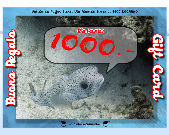 PUFFER GESCHENKGUTSCHEIN