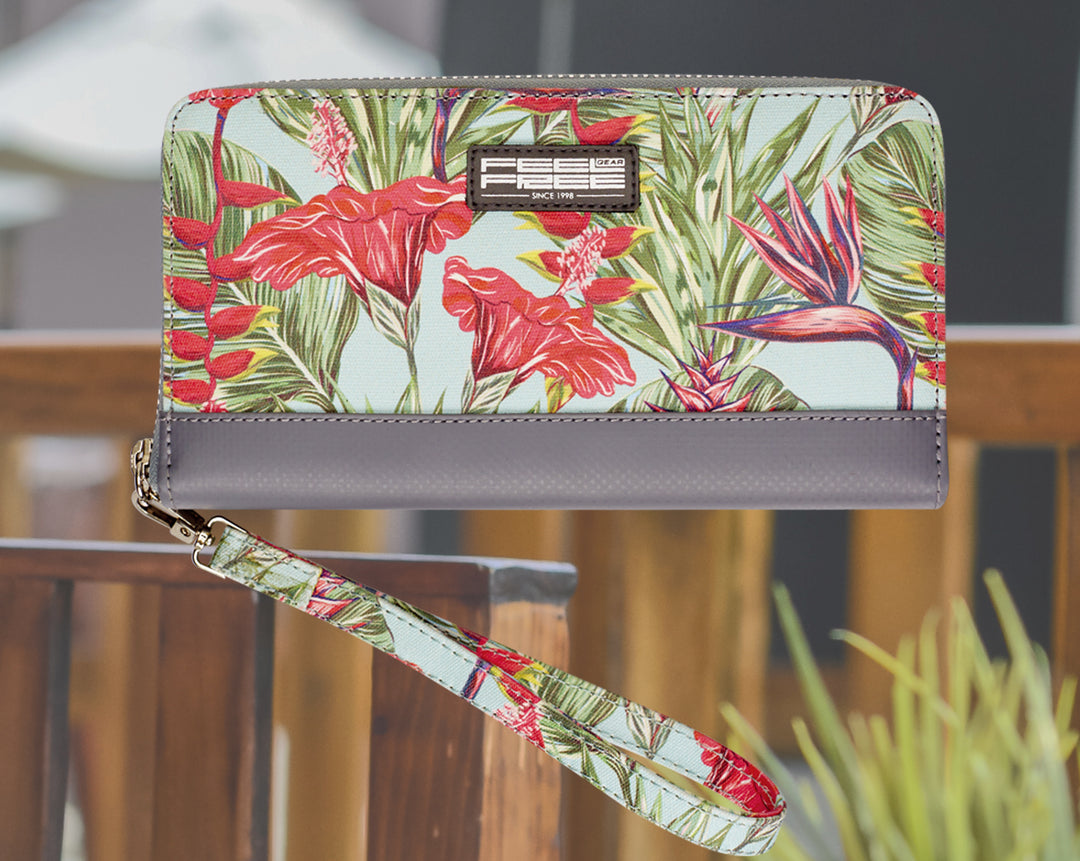 CLUTCH WALLET - TROPICAL