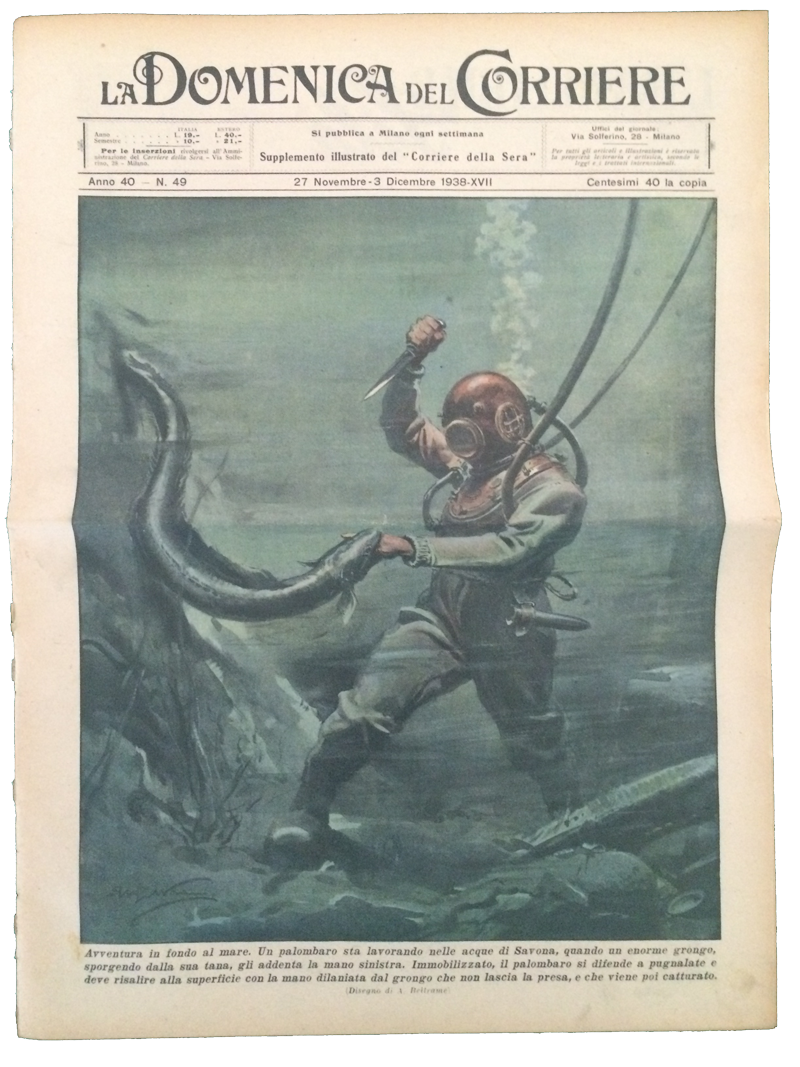 La Domenica del Corriere N° 49, Novembre - Dicembre 1938, Puffer - Puffer.ch - 1