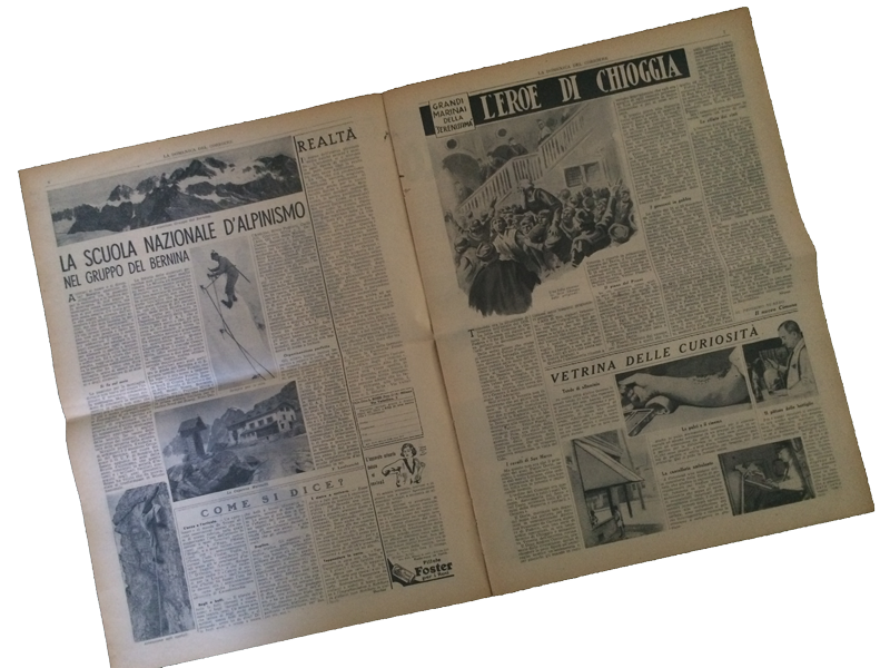 La Domenica del Corriere N° 49, Novembre - Dicembre 1938, Puffer - Puffer.ch - 2